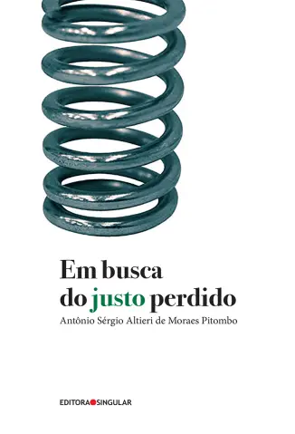 Em Busca do Justo Perdido Cinco - Antonio Sergio Altieri de Morae