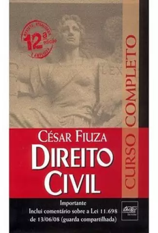 Direito Civil  -  Curso Completo  -  Cesar Fiuza