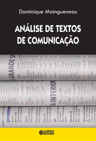 Análise de Textos de Comunicação - Dominique Maingueneau