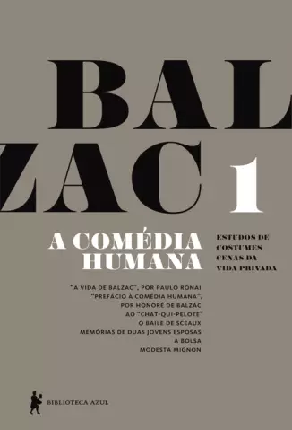A Comédia Humana  Vol. 1  -  Honoré De Balzac