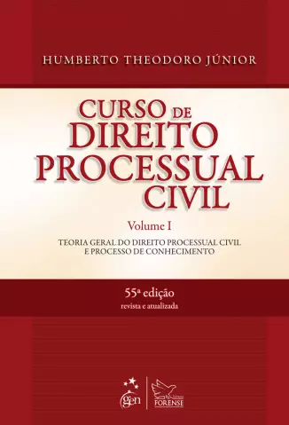 Curso de Direito Processual Civil  Vol I    -  Humberto Theodoro Jr.      