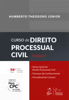 Curso de Direito Processual Civil Vol 01  -  Humberto Theodoro Jr