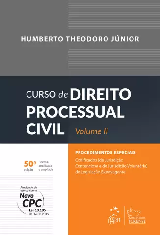 Curso de Direito Processual Civil Vol 02  -  Humberto Theodoro Jr