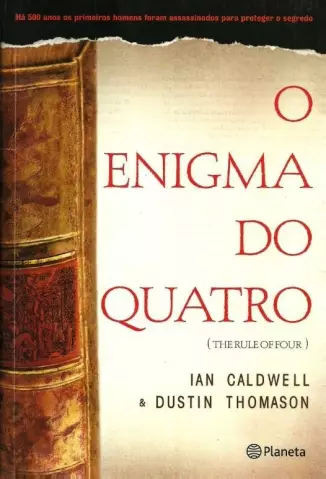  O Enigma do Quatro    -  Ian Caldwell   