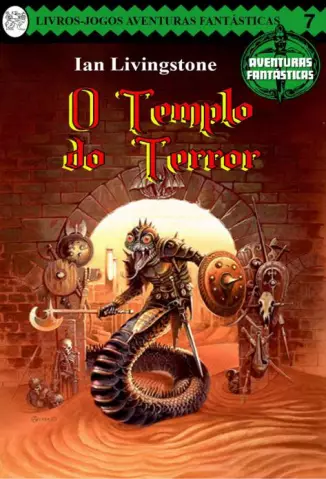 O Templo do Terror  -  Aventuras Fantásticas     - Vol.  7   -  Ian Livingstone
