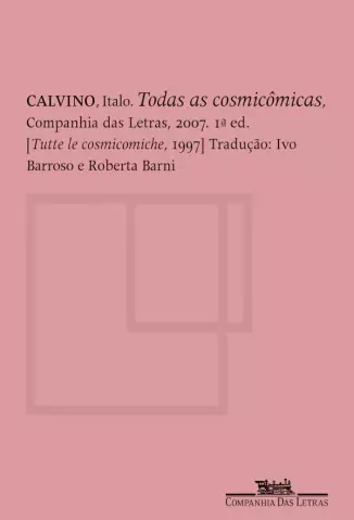 Todas as Cosmicômicas  -   Italo Calvino