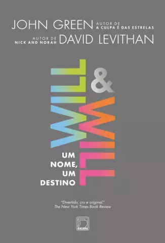Will e Will  -  Um nome, Um Destino  -  John Green e David Levithan