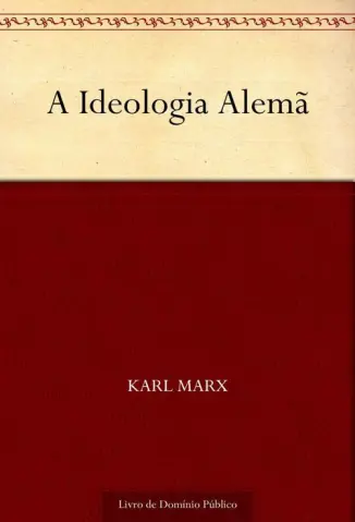 A Ideologia Alema - Karl Marx