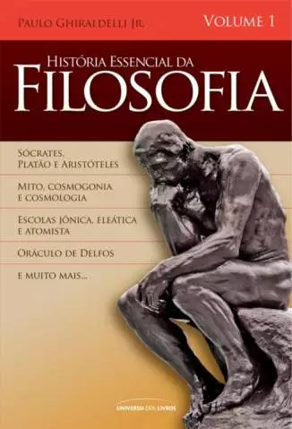 História Essencial da Filosofia Volume 1  -  Paulo Ghiraldelli Júnior