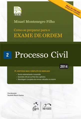  Série Resumo 1ª Fase OAB  -  Processo Civil   - Vol.  2   -  Robinson Sakiyama Barreirinhas  
