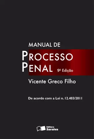 Manual de processo penal  -  Vicente Greco Filho
